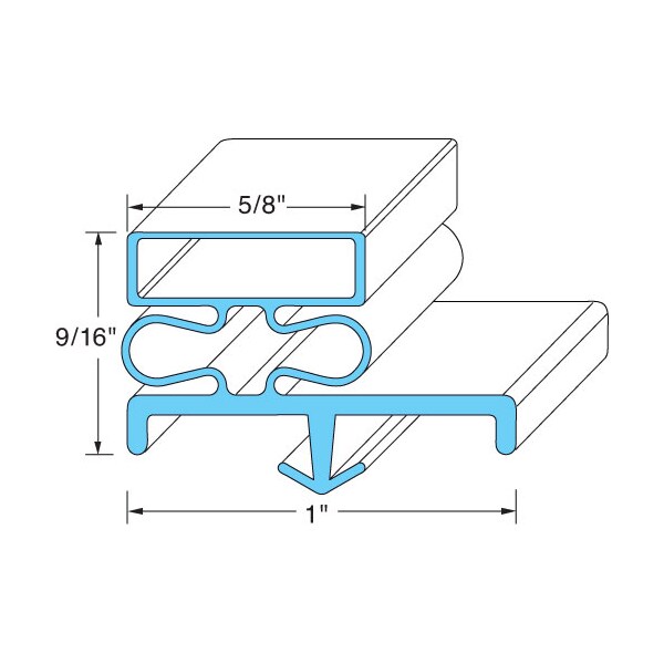Door Gasket25 1/4 X 28 For - Part# Vt50630601